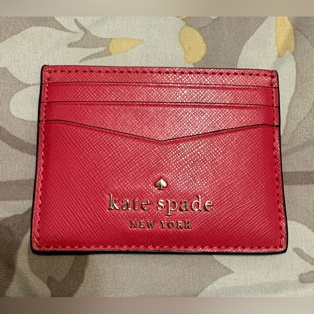 Kate Spade Vibrant Pink Card Wallet